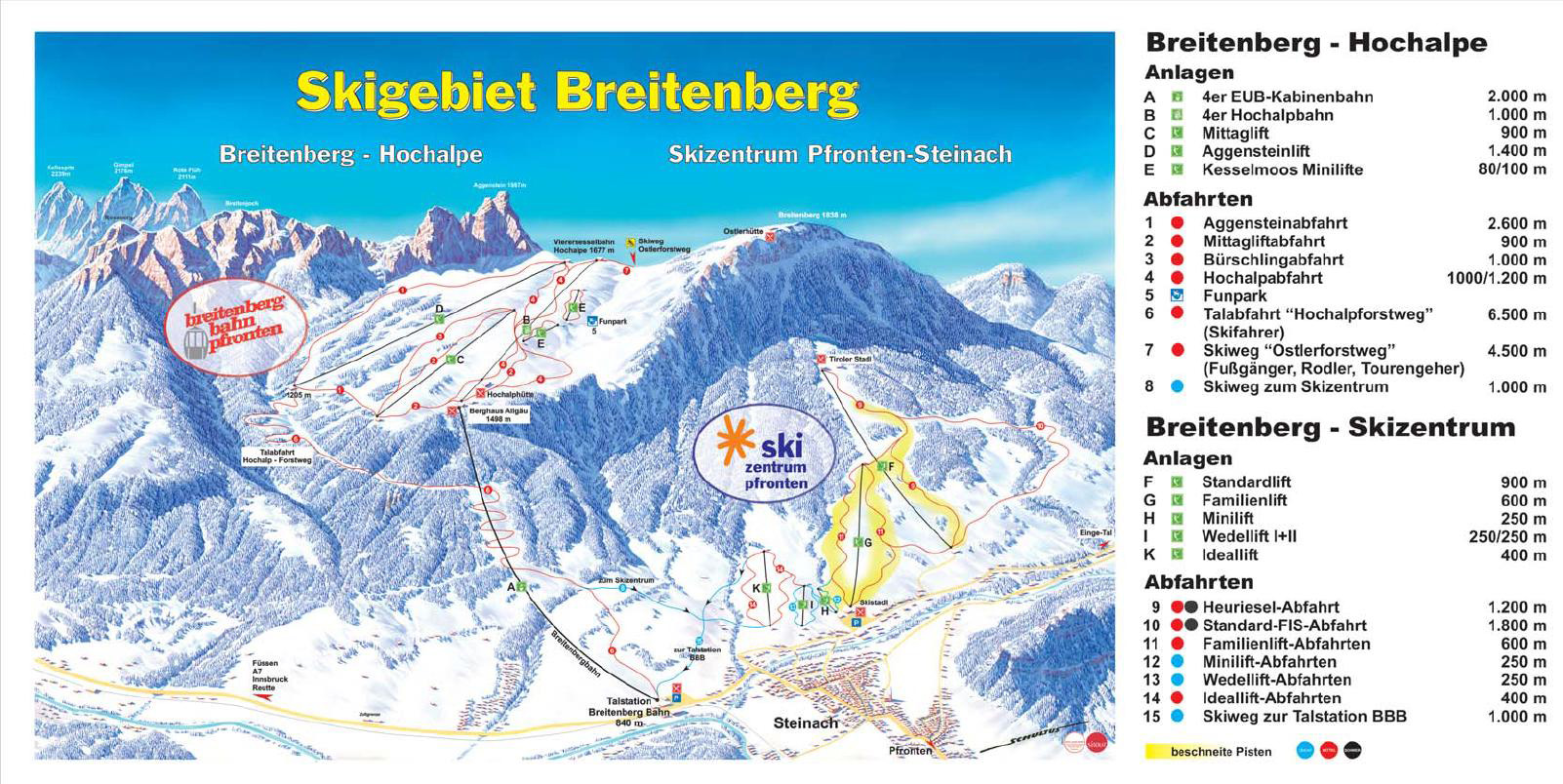 pfronten germany piste map free downloadable piste maps christmas resorts pennsylvania