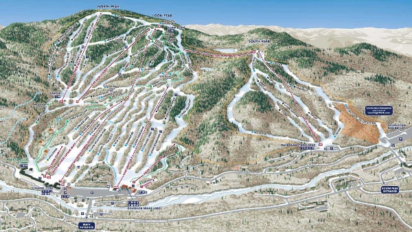 Loon Ski Resort Piste Map