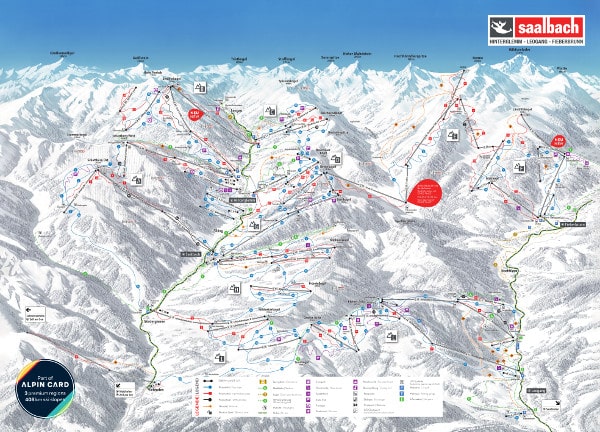 Ski Circus Ski Resort Piste Map