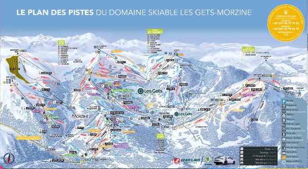 Morzine Piste Map