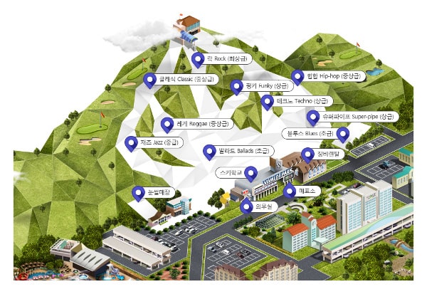 Vivaldi Park Piste Map