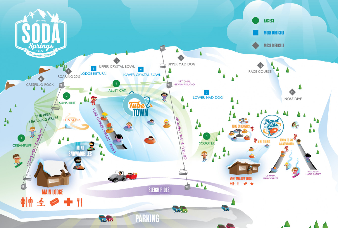 SodaSprings PisteMap 2017