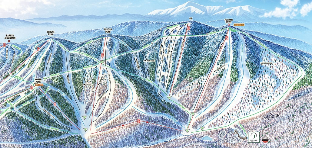 Sunday River Ski Map Sunday River Piste And Ski Trail Maps