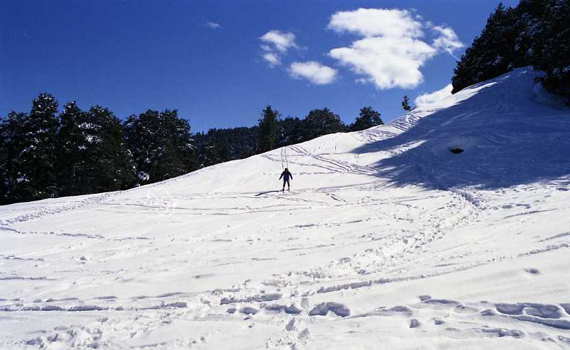 Skiing Auli 